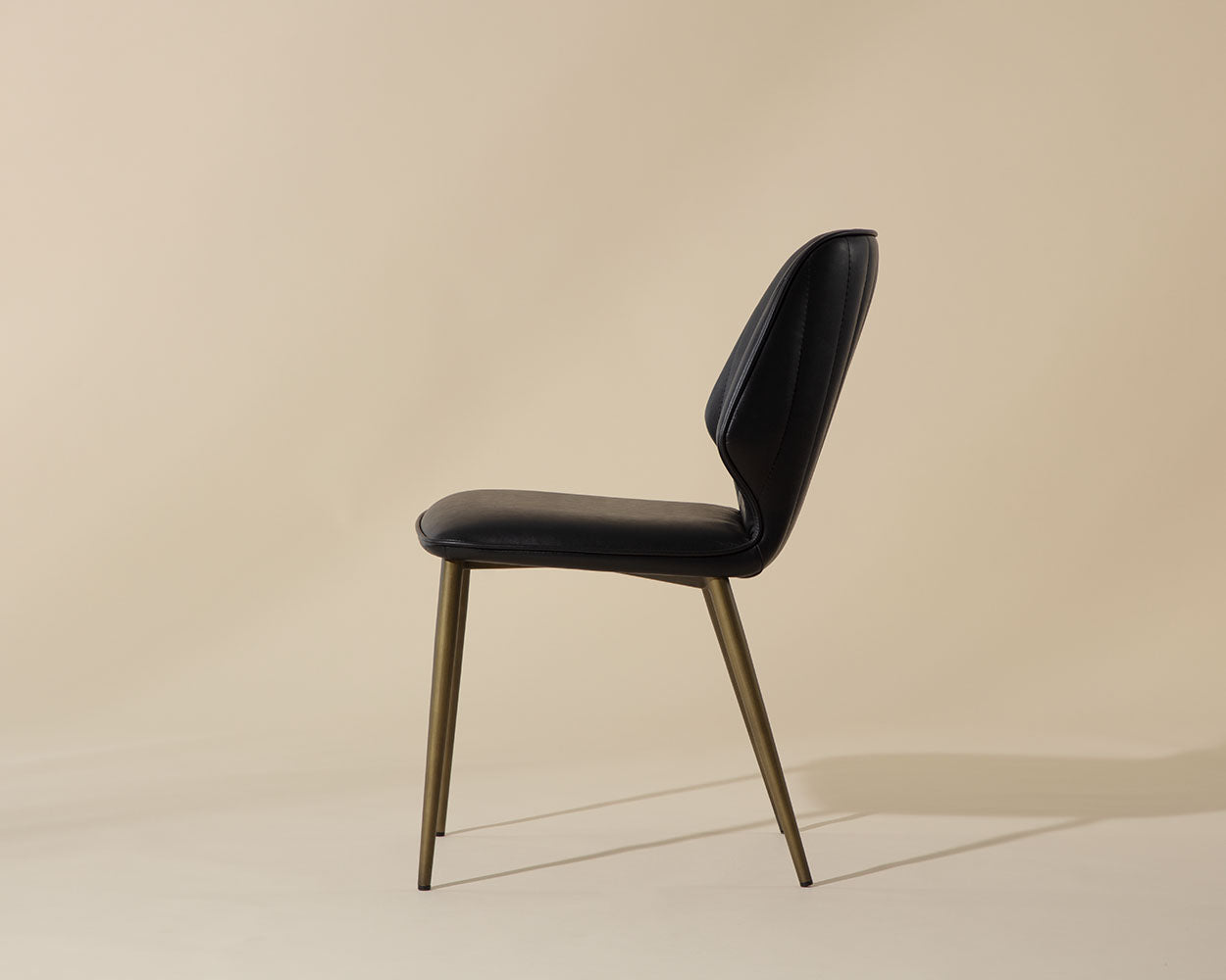 Clinton Dining Chair - Bronze - Bravo Black