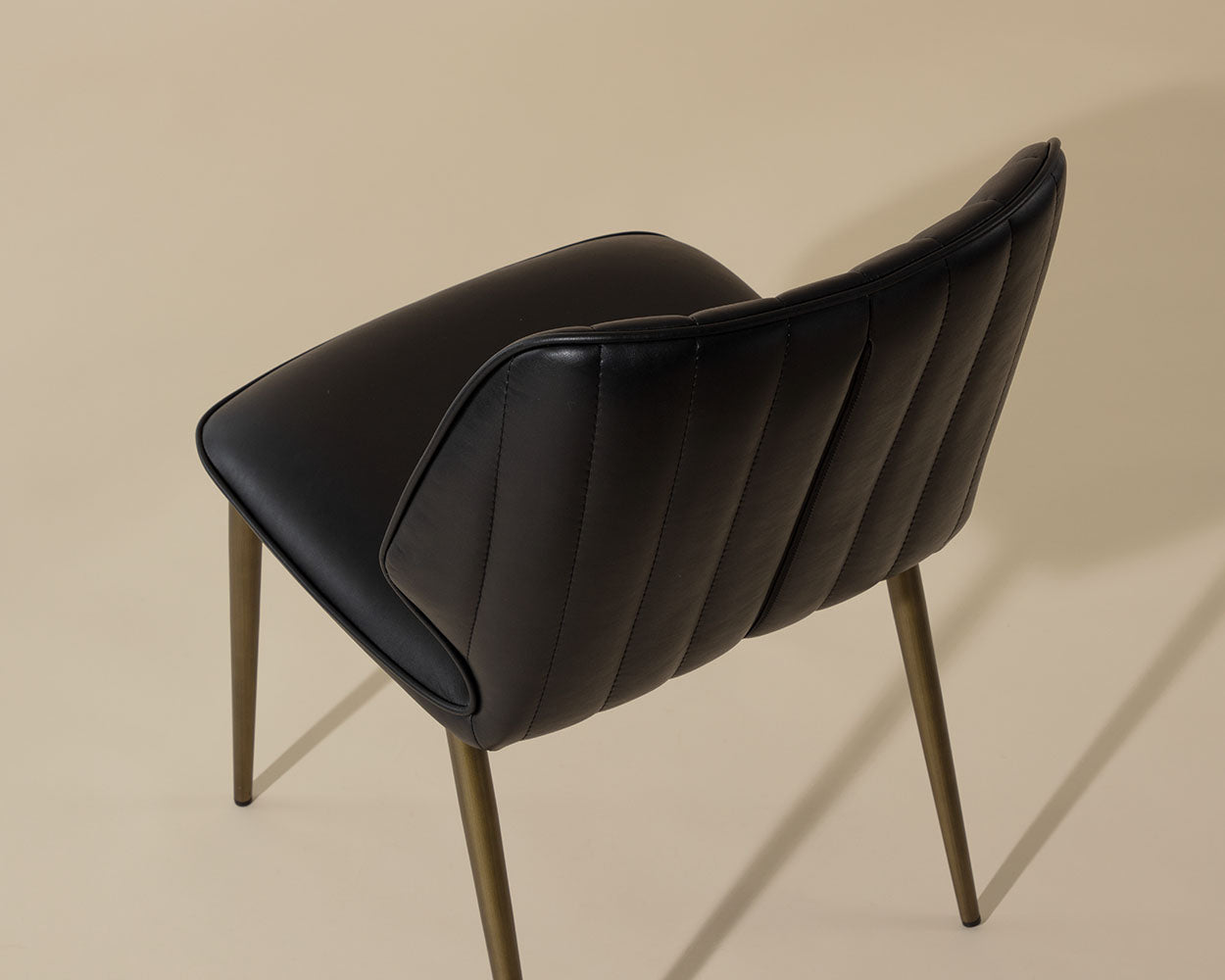 Clinton Dining Chair - Bronze - Bravo Black