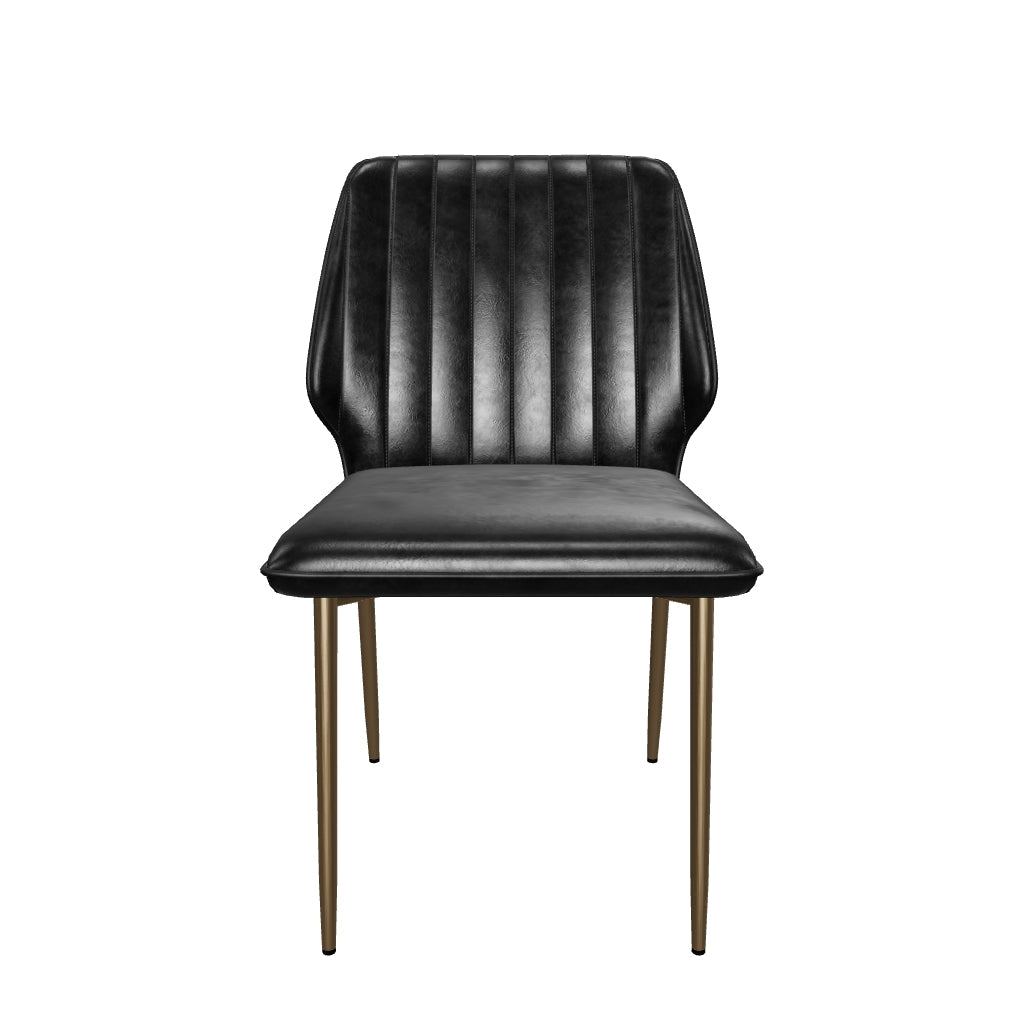 Clinton Dining Chair - Bronze - Bravo Black