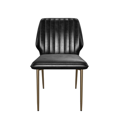 Clinton Dining Chair - Bronze - Bravo Black