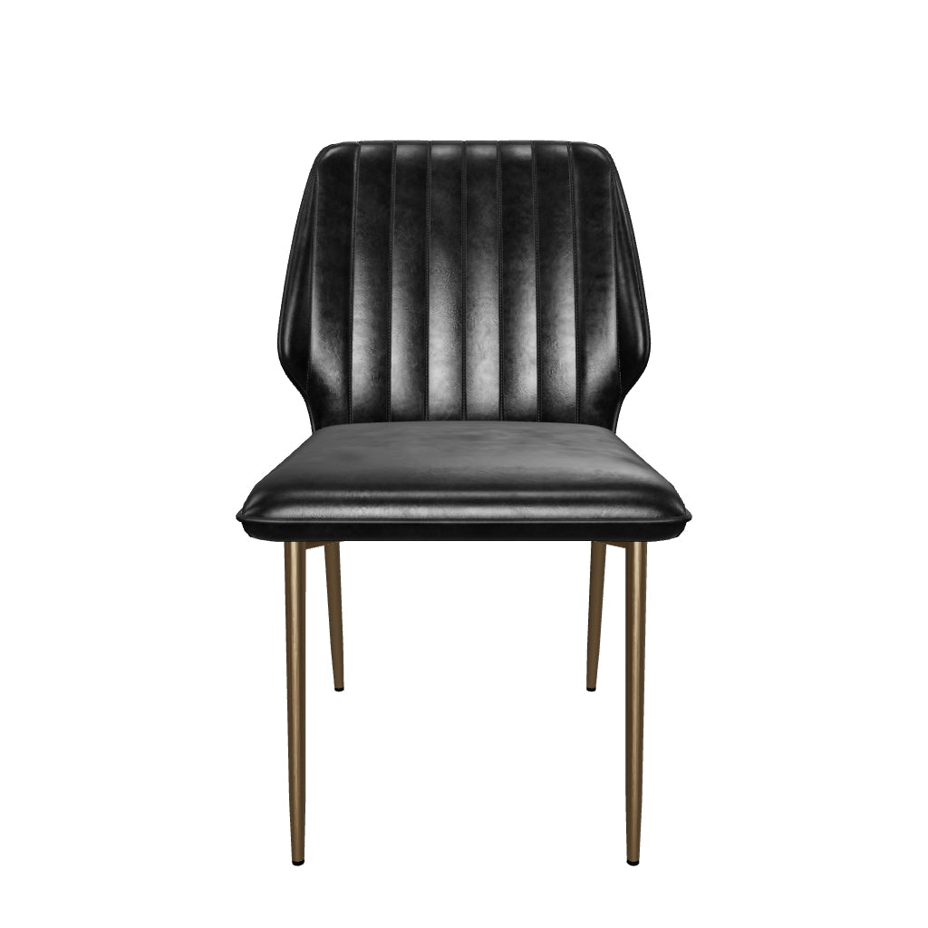 Clinton Dining Chair - Bronze - Bravo Black