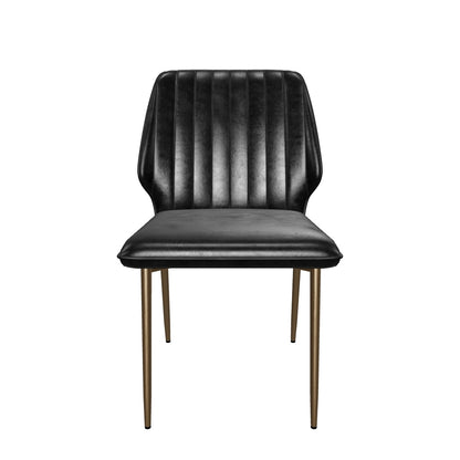 Clinton Dining Chair - Bronze - Bravo Black
