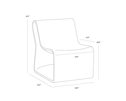 Odyssey Lounge Chair - Grey