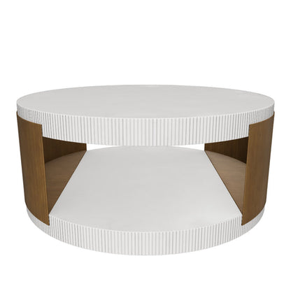 Cavette Coffee Table - White
