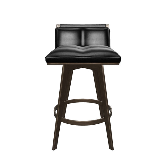 Arizona Swivel Counter Stool - Castillo Black
