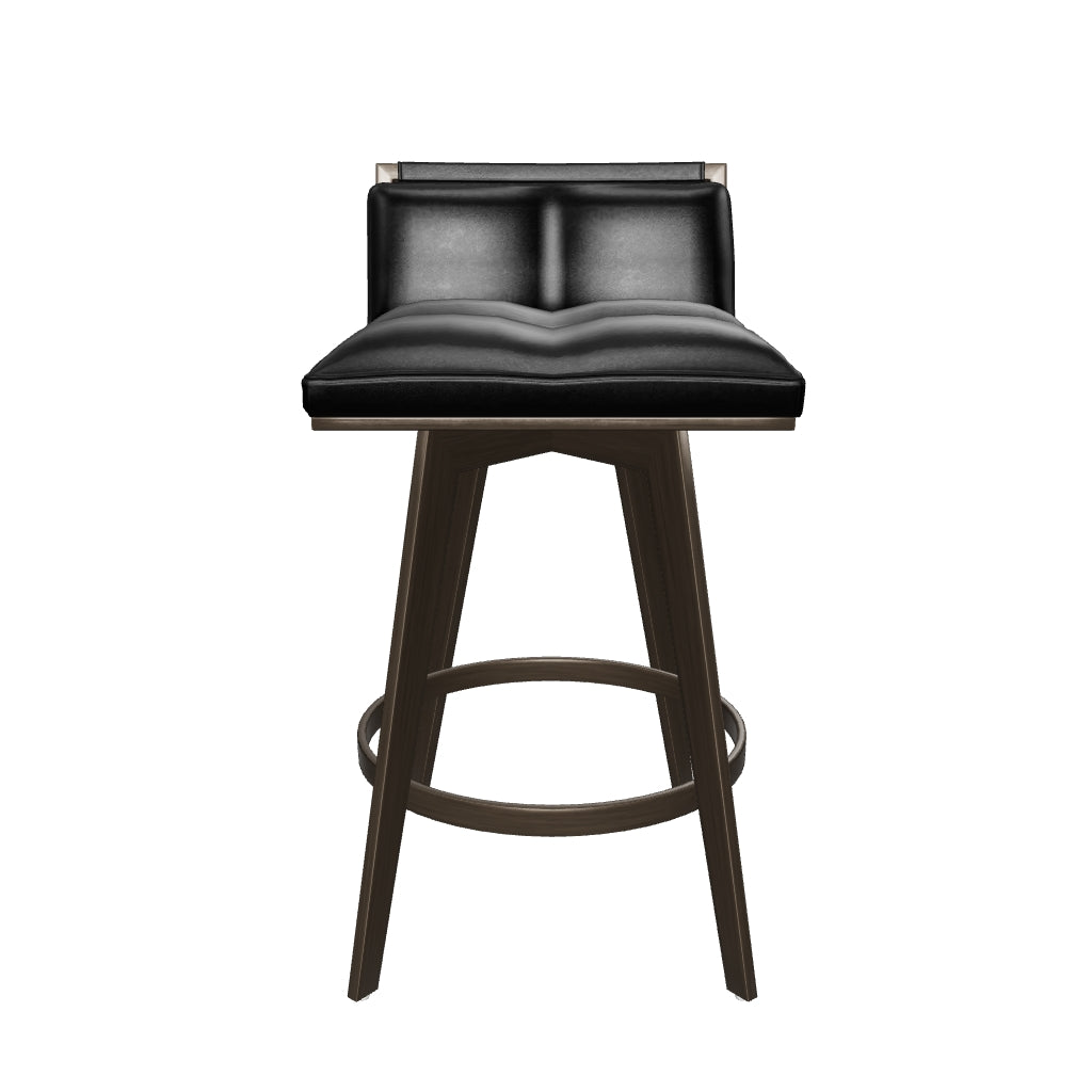 Arizona Swivel Counter Stool - Castillo Black