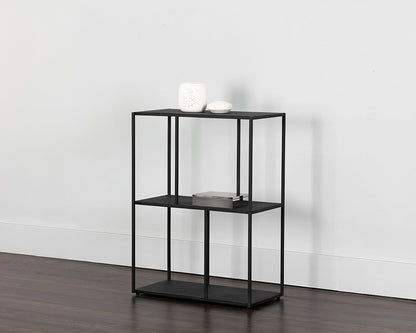 Eiffel Low Bookcase - Small - Black