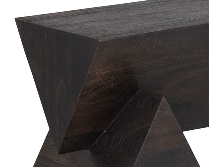 Gregor Bench - Dark Brown