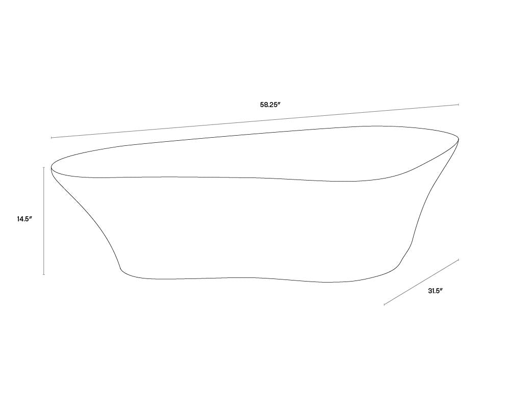 Dali Coffee Table - White