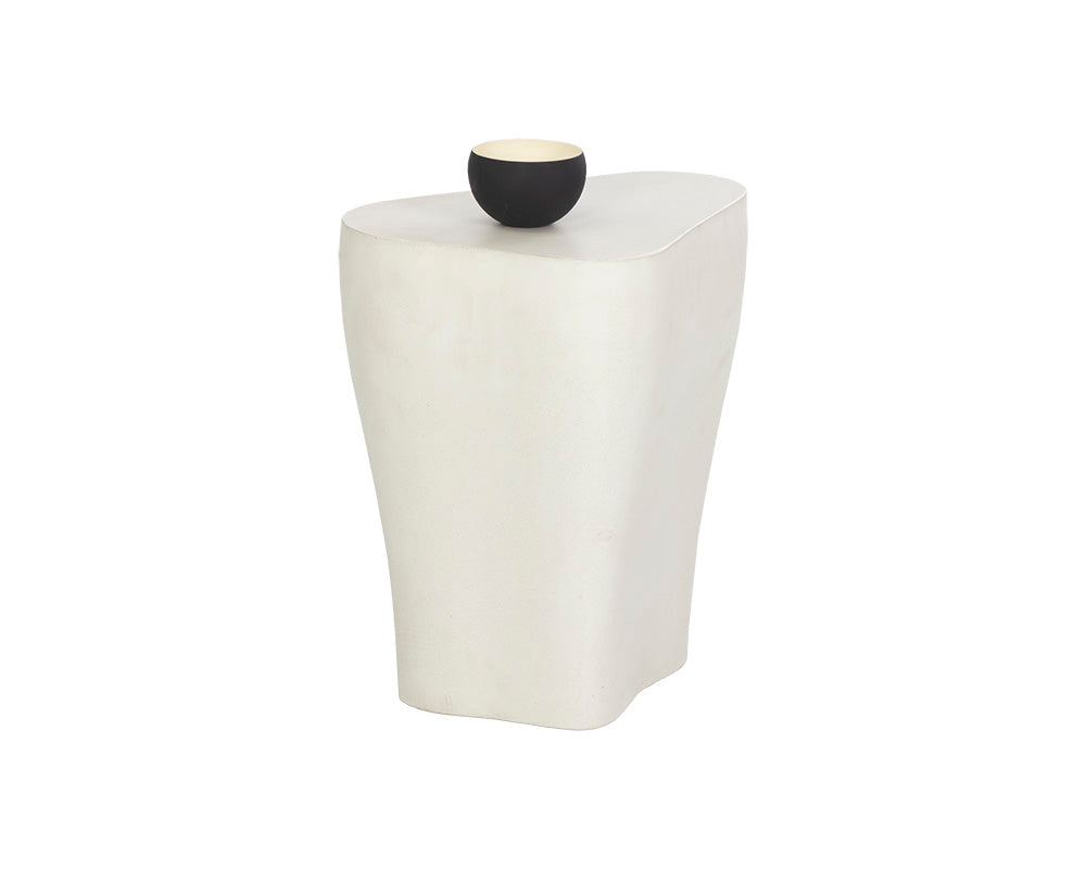 Dali End Table - Small - White