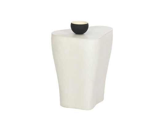 Dali End Table - Small - White