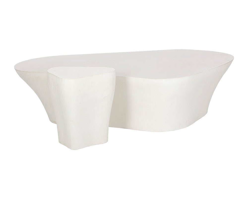 Dali End Table - Small - White