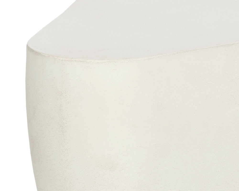 Dali End Table - Small - White