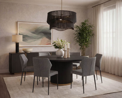 James Stackable Dining Chair - City Grey