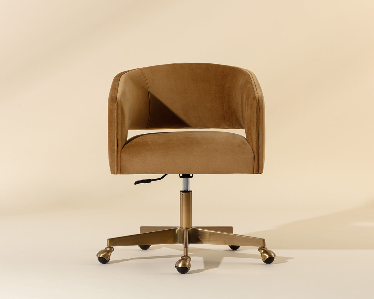 Claren Office Chair - Gold Sky