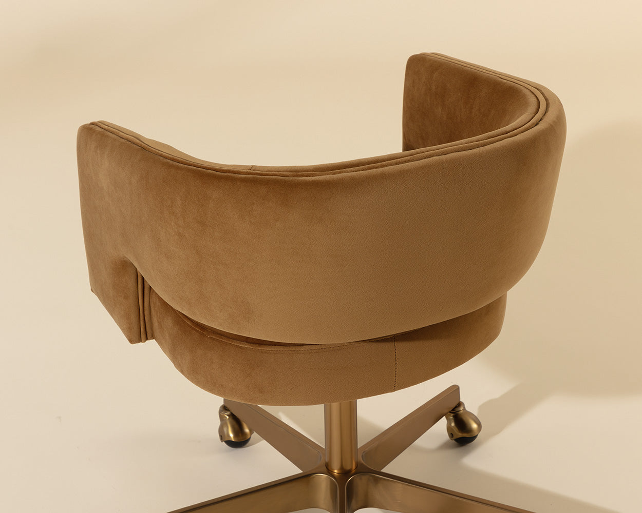 Claren Office Chair - Gold Sky