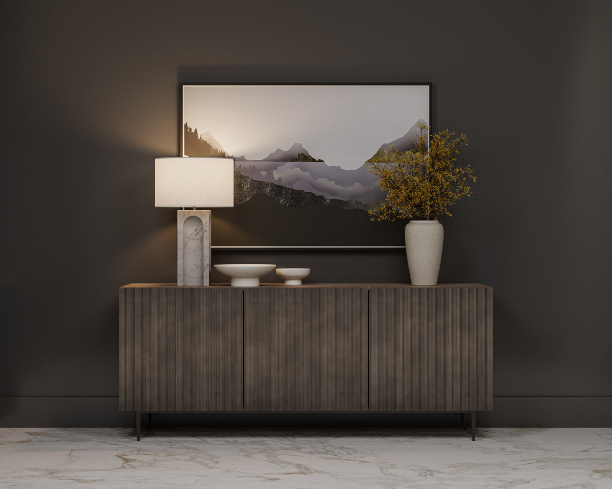 Carlin Sideboard - Large - Taupe