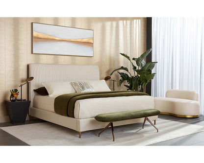 Harris Bed - King - Casablanca Cloud