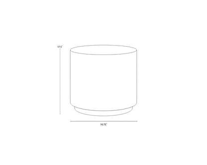 Rubin End Table - Black