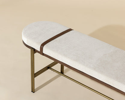 Elaine Bench - Polo Club Muslin