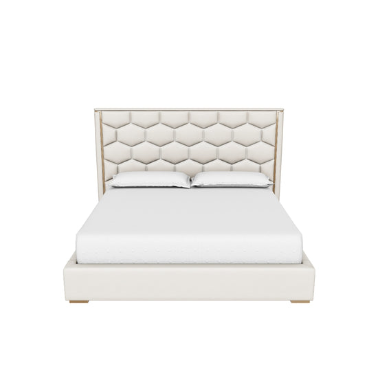 Alisha Bed - King - Meg Taupe