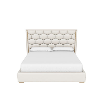 Alisha Bed - King - Meg Taupe