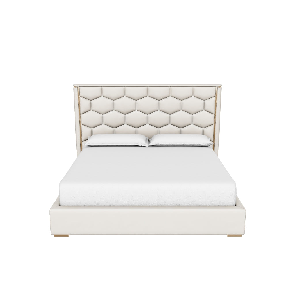 Alisha Bed - King - Meg Taupe