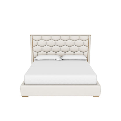 Alisha Bed - King - Meg Taupe