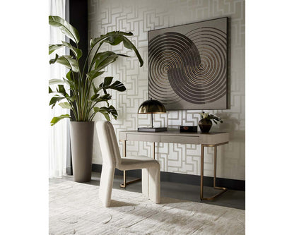 Jamille Desk - Cream