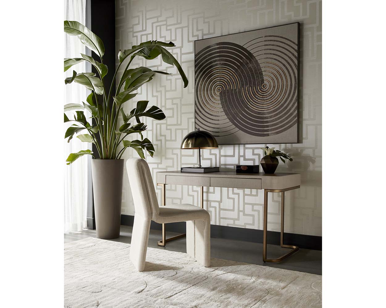 Jamille Desk - Cream