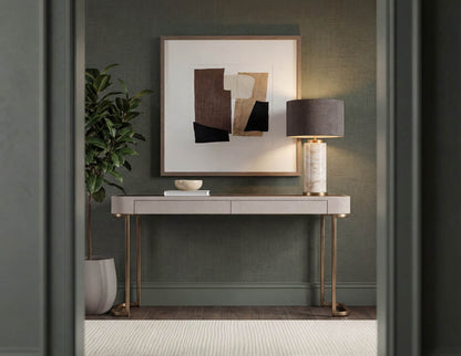 Jamille Console Table - Cream