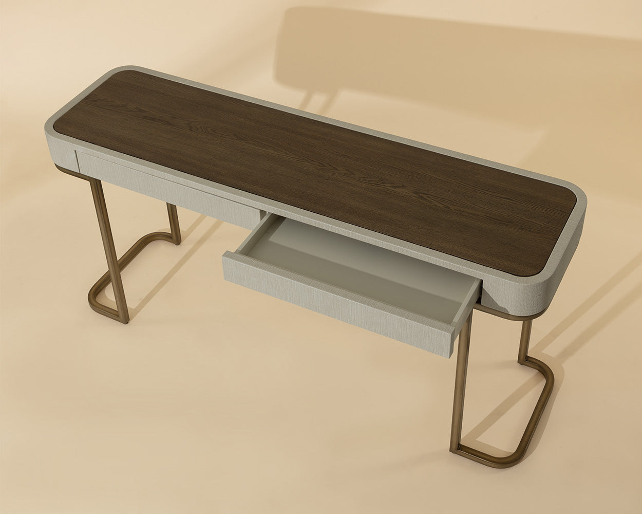Jamille Console Table - Cream