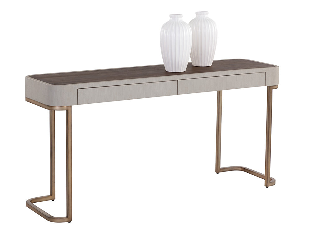 Jamille Console Table - Cream