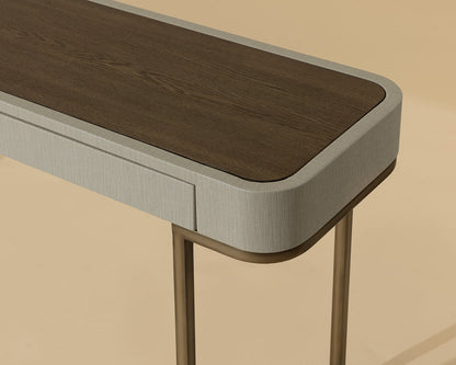 Jamille Console Table - Cream