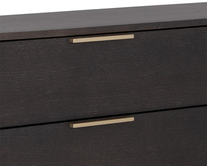 Rebel Dresser - Large - Gold - Charcoal Grey