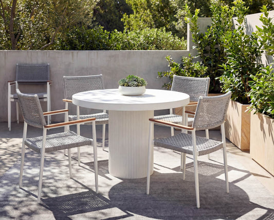 Nicolette Dining Table - White