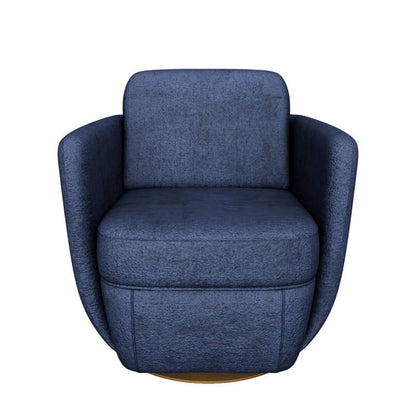 Gilley Swivel Lounge Chair - Bergen Navy