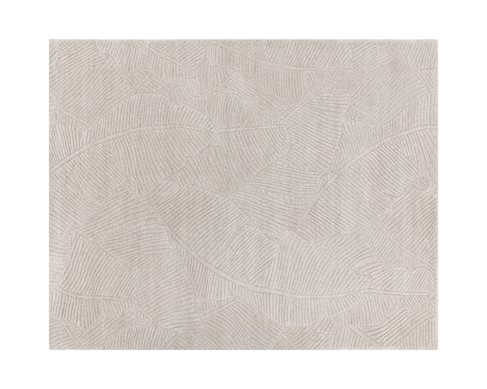 Calathea Hand-Tufted Rug - Oatmeal