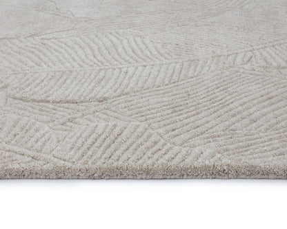 Calathea Hand-Tufted Rug - Oatmeal
