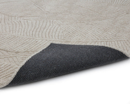 Calathea Hand-Tufted Rug - Oatmeal