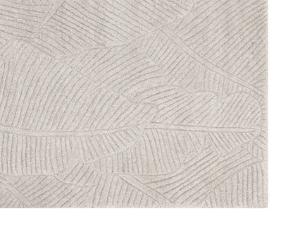 Calathea Hand-Tufted Rug - Oatmeal