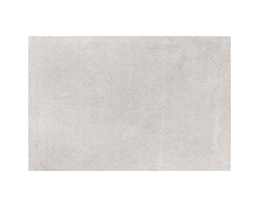 Calais Hand-Tufted Rug - Oatmeal / Grey