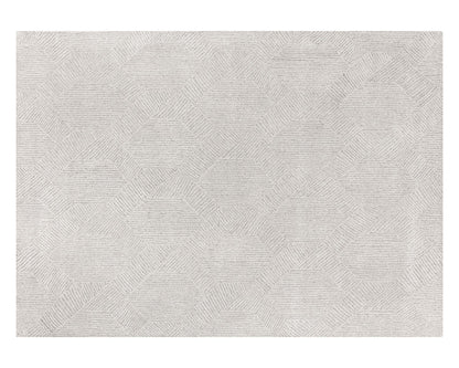 Calais Hand-Tufted Rug - Oatmeal / Grey