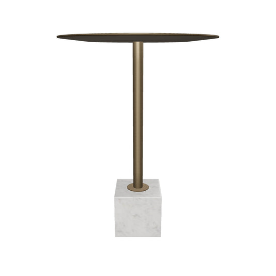 Kata Bar Table - White Marble