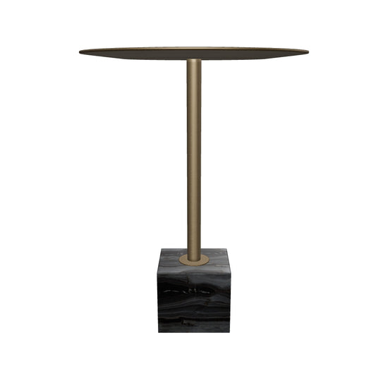 Kata Bar Table - Grey Marble