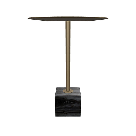 Kata Bar Table - Grey Marble