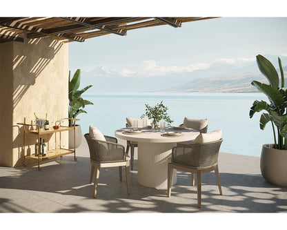 Nicolette Dining Table - White