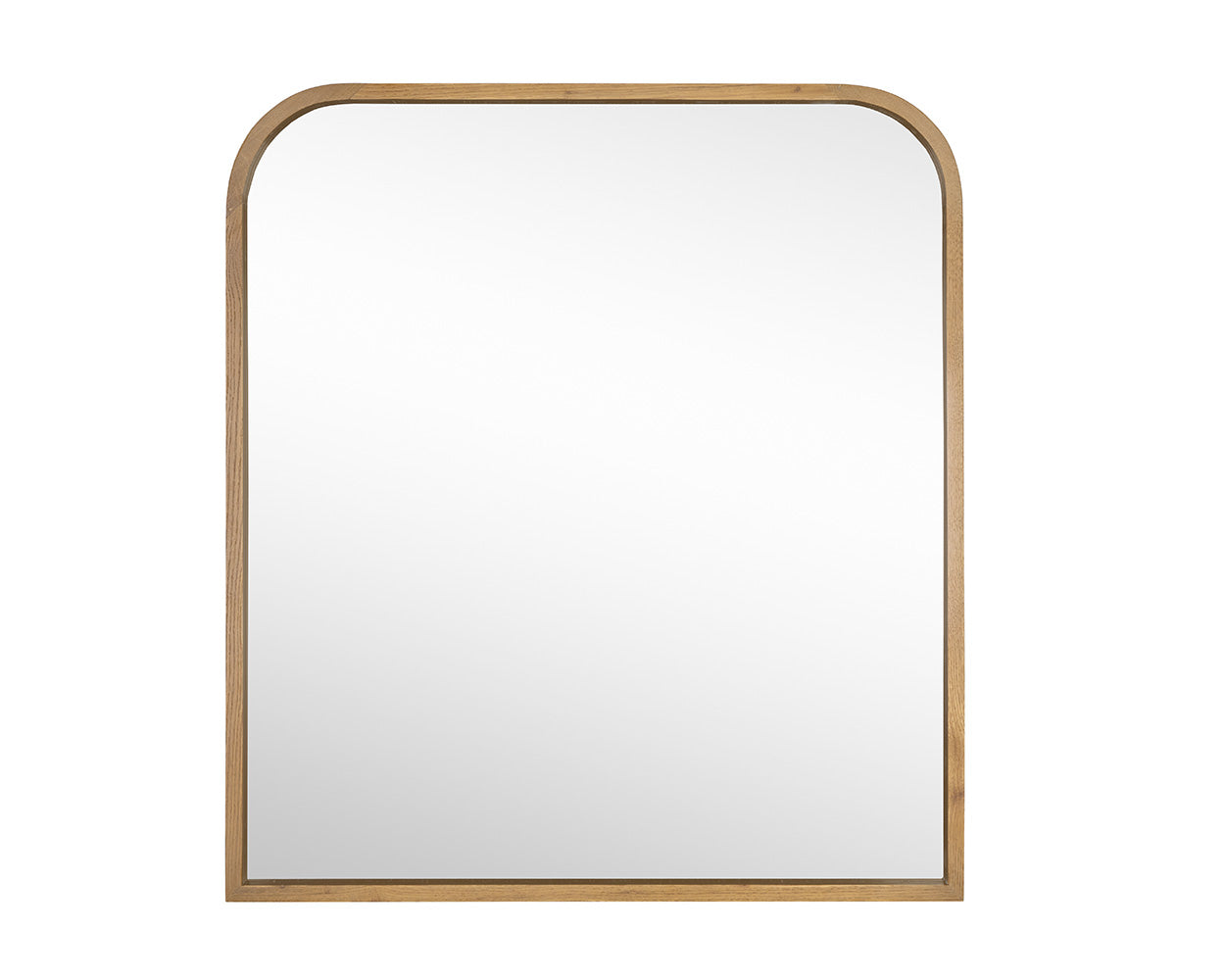 Calabasas Wall Mirror - Rustic Oak