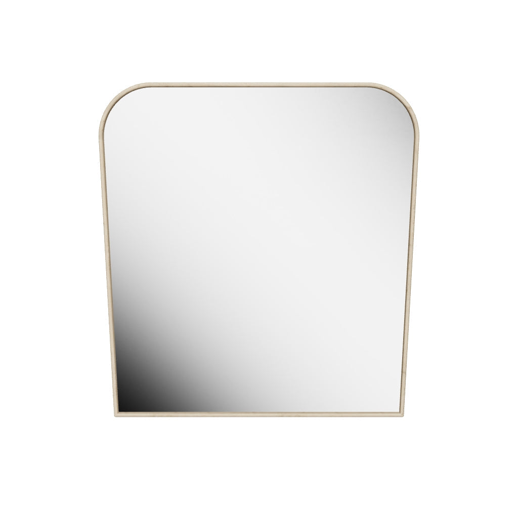 Calabasas Wall Mirror - Rustic Oak