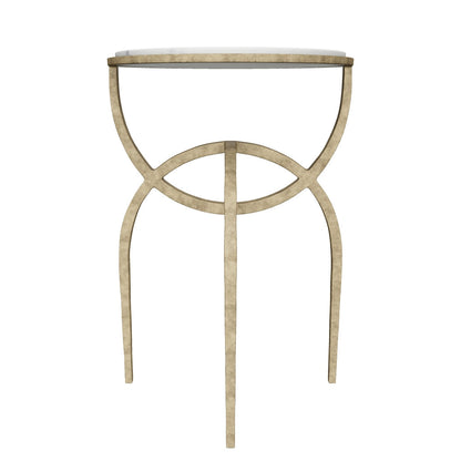 Alicent End Table - White Marble